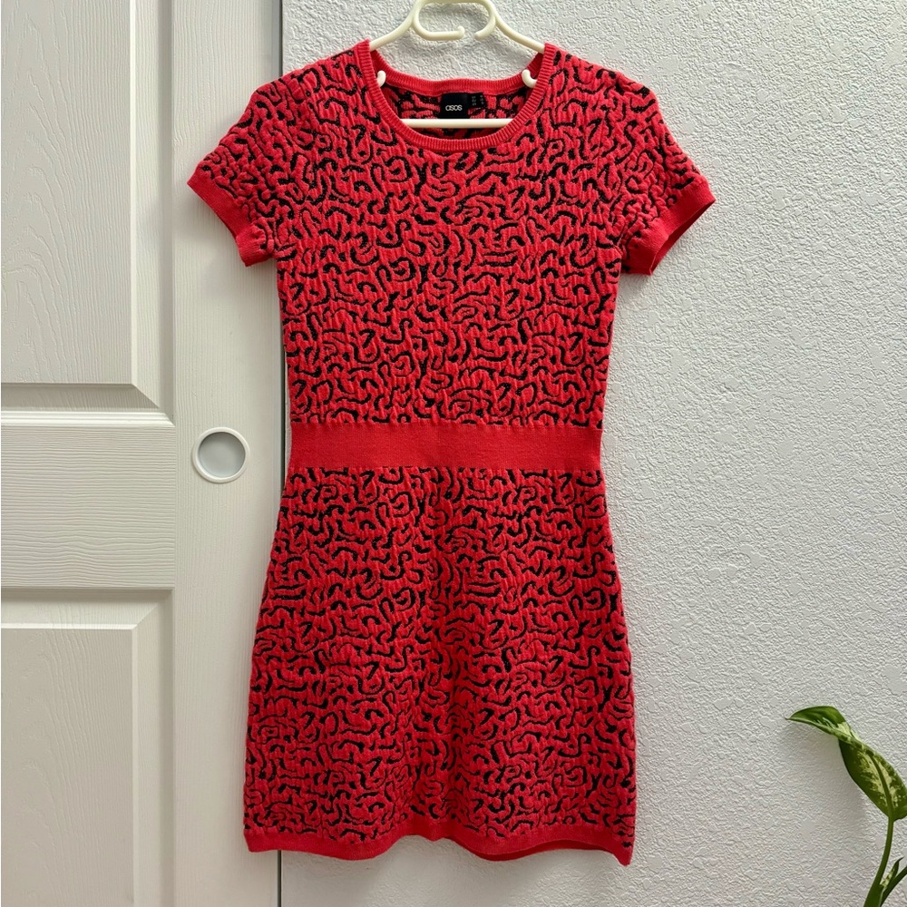 ASOS Knit Lurex Dress